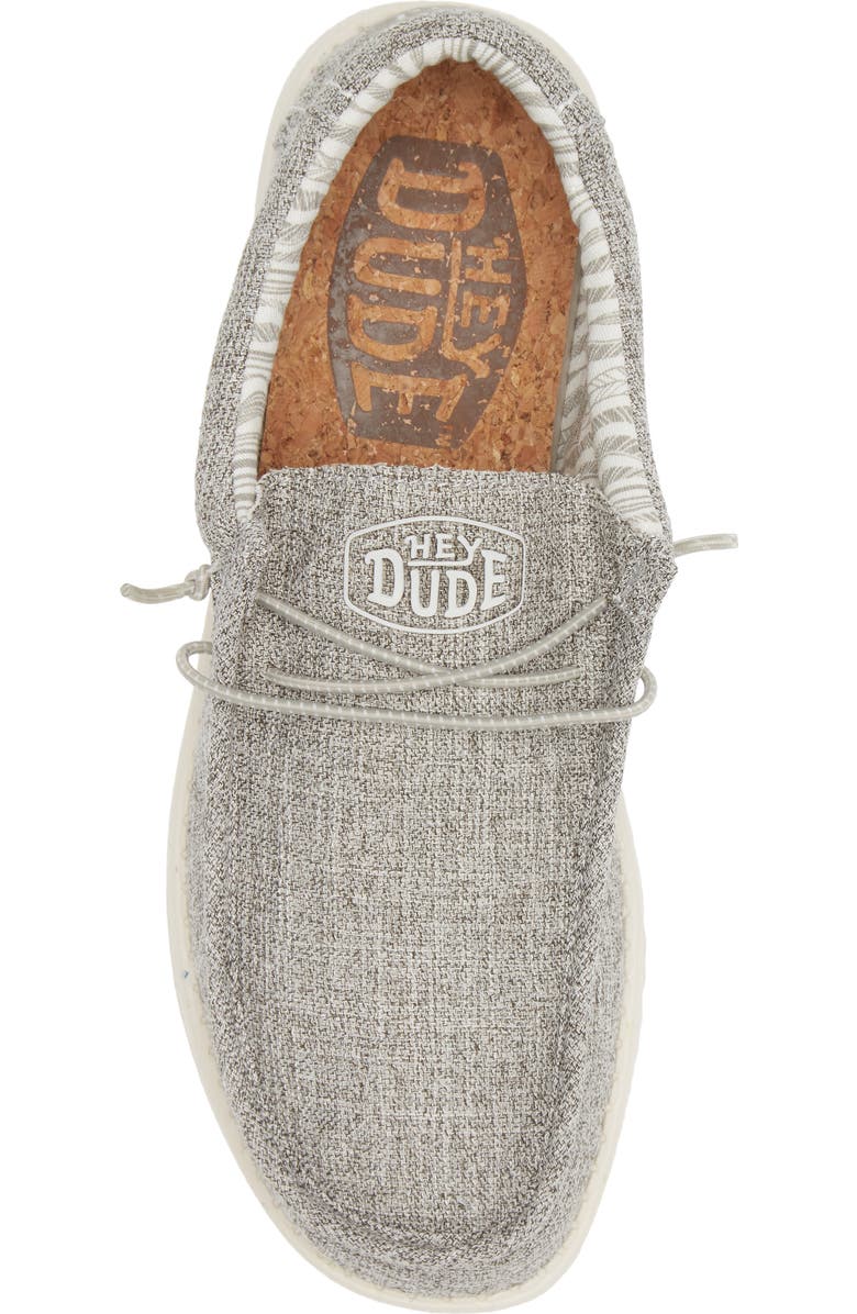Hey Dude Wally Slip-On, Alternate, color, Linen Iron