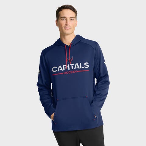 Men
s Fanatics Navy Washington Capitals Authentic Pro Rink Hoodie