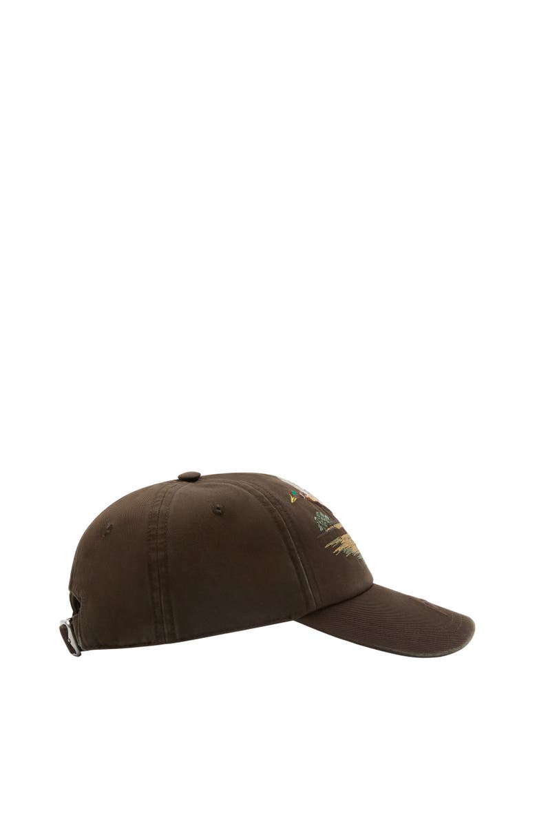 Burberry Duck Gabardine Baseball Cap, Alternate, color,