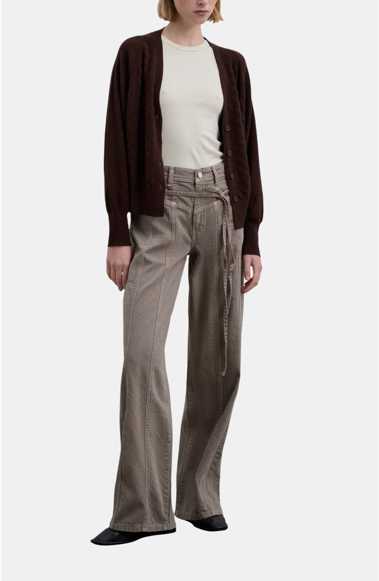 Scalpers Jeans Waist Detail, Alternate, color, Taupe