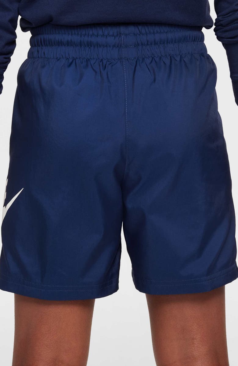 Nike Kids' Club Shorts, Alternate, color, 410 Midnight Navy/White