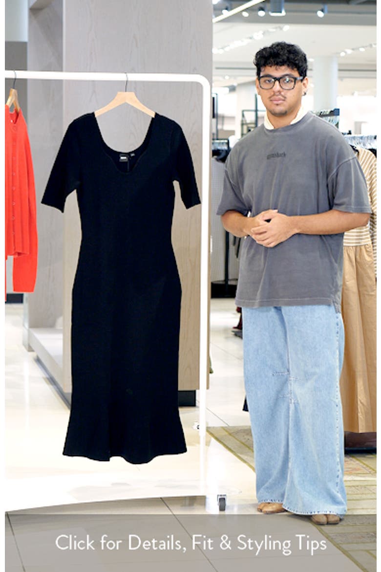 Fosa Tulip Hem Midi Dress video