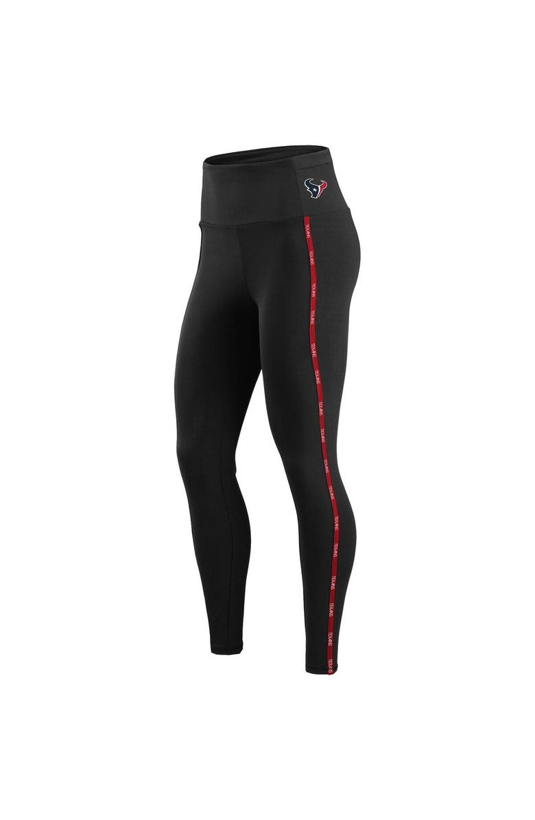 WEAR by Erin Andrews Women's WEAR by Erin Andrews Black Houston Texans Full-Length Leggings, Alternate, color,