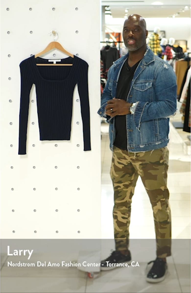 Clara Ribbed Top, sales video thumbnail