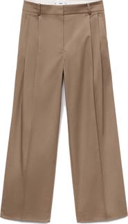 MANGO Mila Pleated Pants