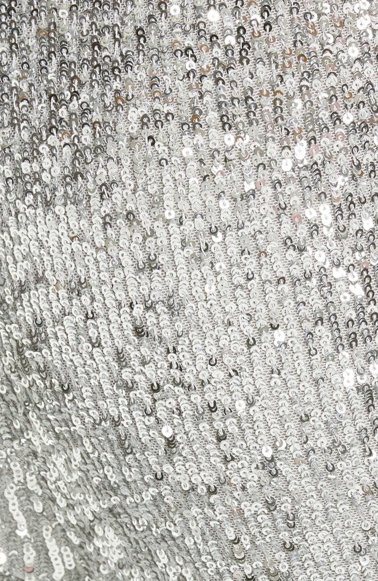 St. John Evening Starlight Sequin Mesh Pants, Alternate, color, 