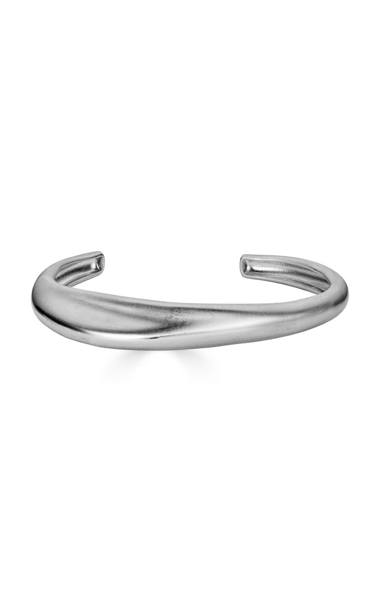 Nabs And Babs Hiba Cuff Bracelet, Alternate, color, Silver