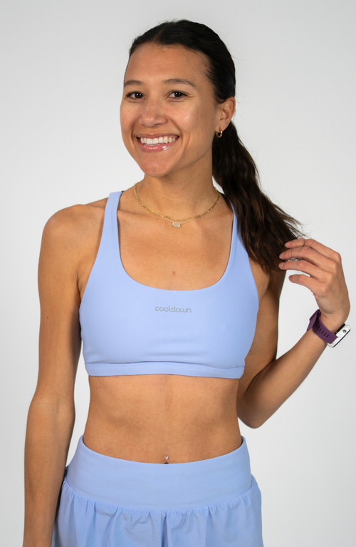 Cooldown Nicole Sports Bra In Blue