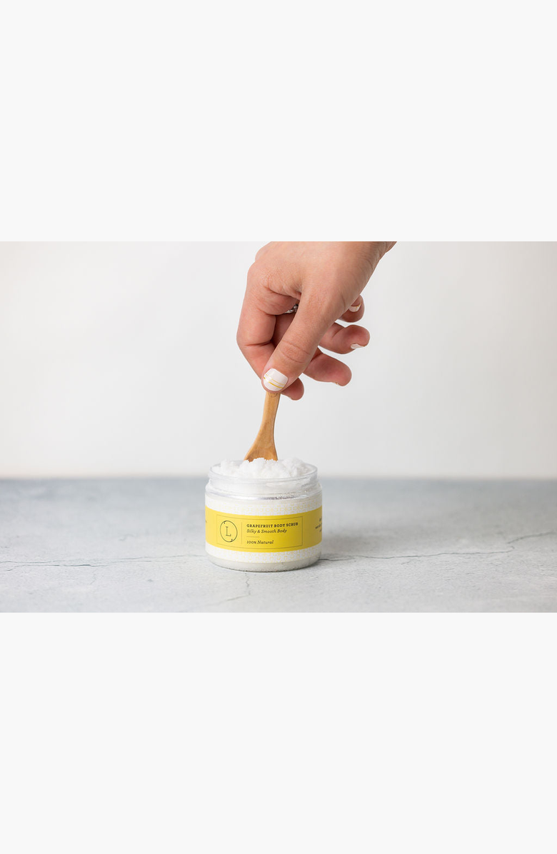 Lizush CBD Grapefruit Body Salt Scrub, Alternate, color, NO COLOR