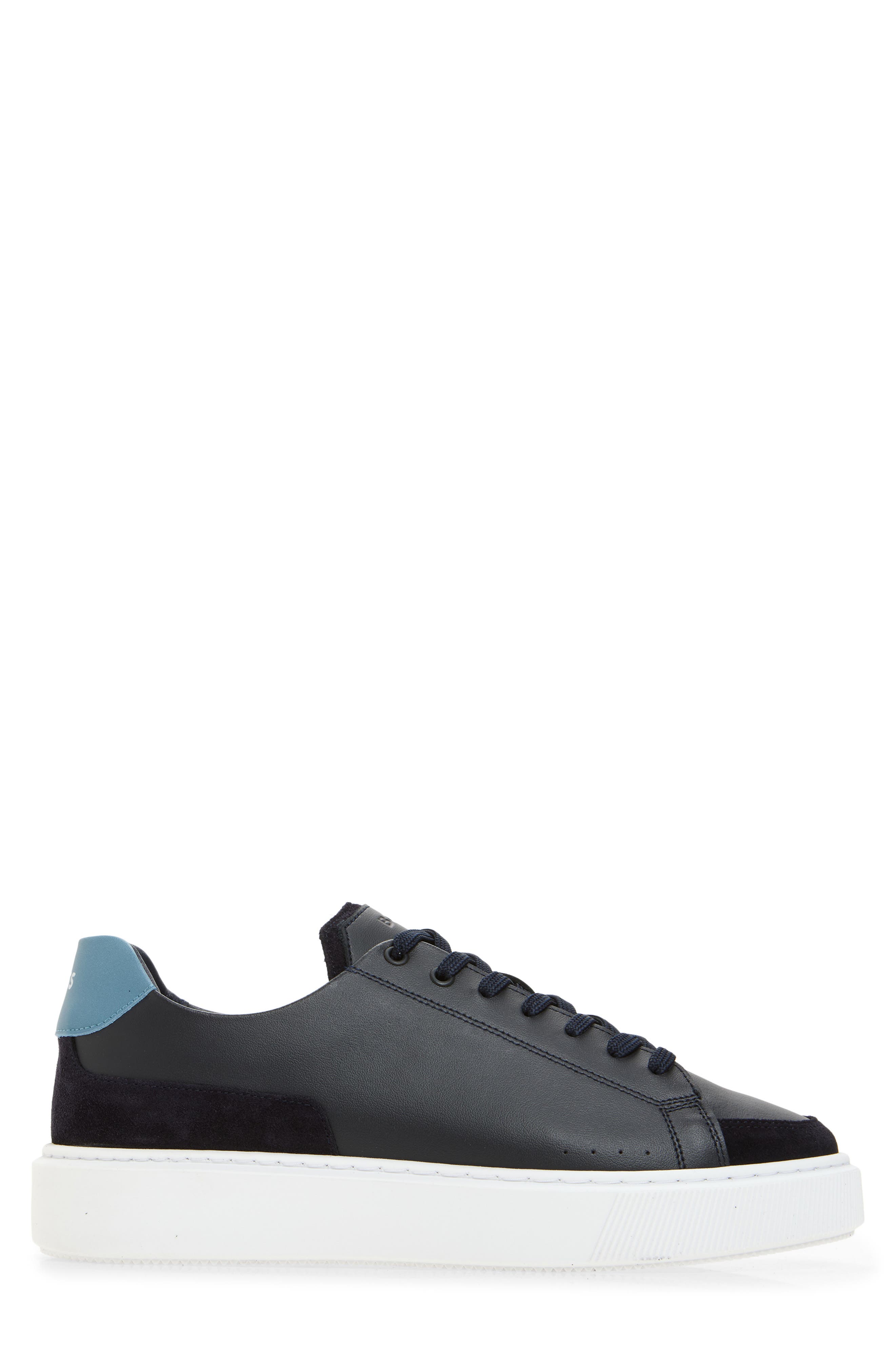 Colyn Derby Sneaker, Alternate, color, NAVY