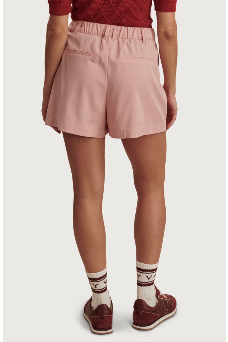 Tansy Woven Shorts, Alternate, color, MELLOW ROSE