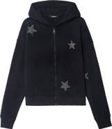 Zadig & Voltaire Mia Strass Rhinestone Star Hoodie