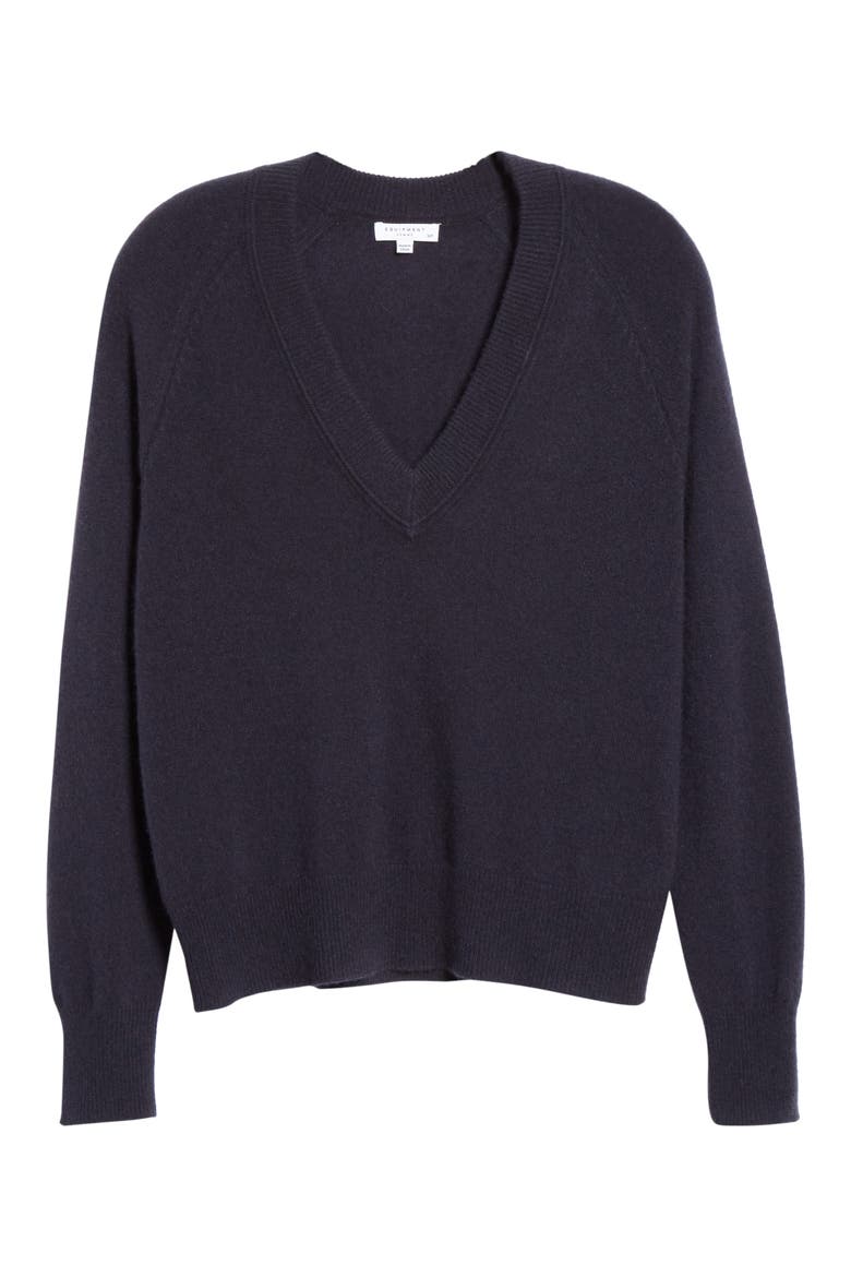 Madalene Cashmere Sweater, Alternate, color, ECLIPSE