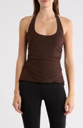 AFRM Madeline Scoop Neck Halter Top