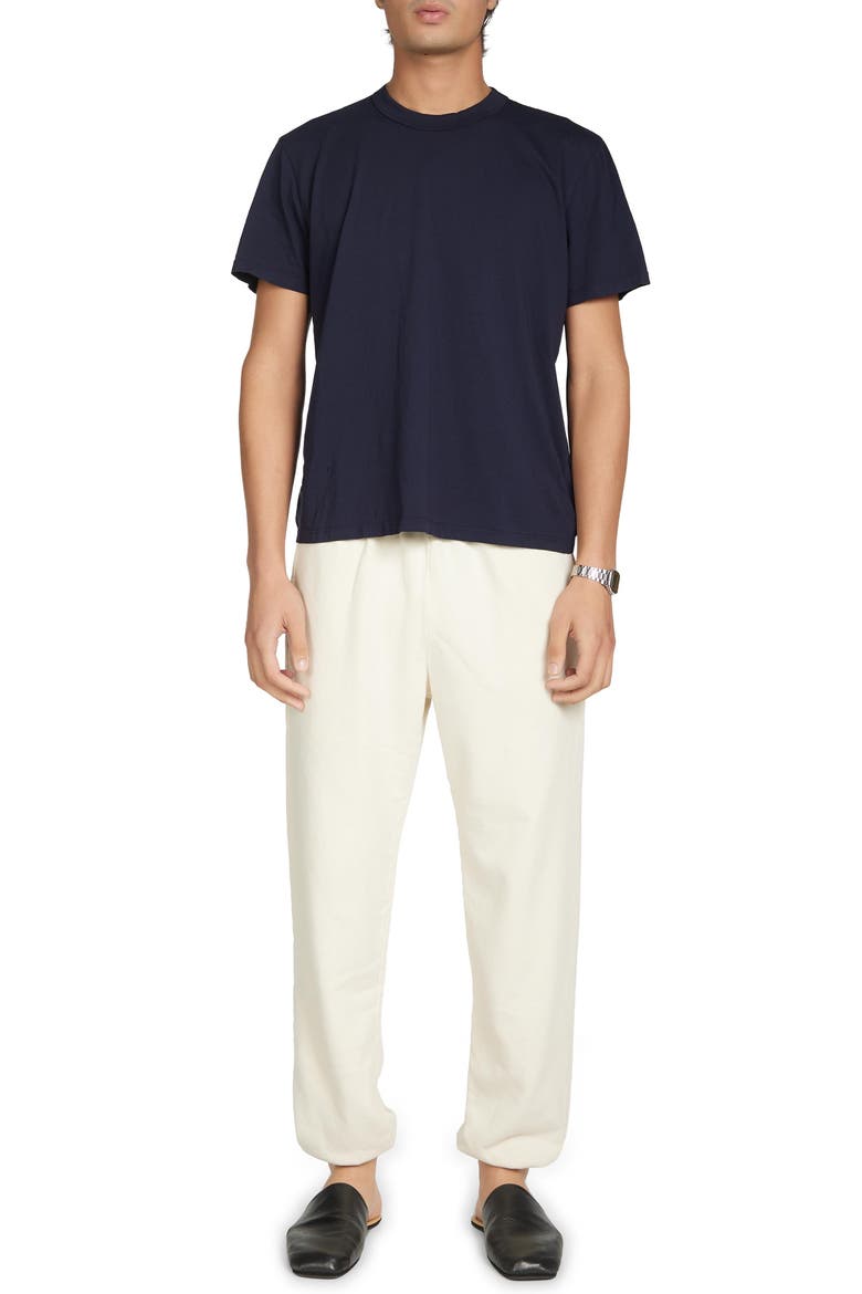 Lightweight Binded Neck Tee, Alternate, color, Navy