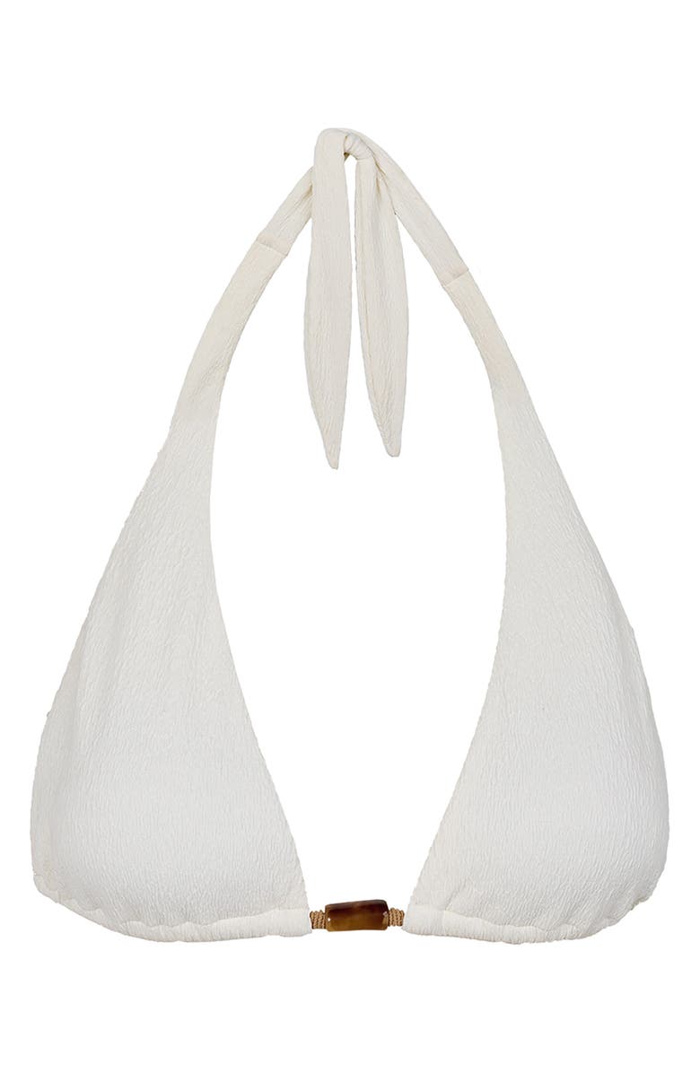 ViX Paula Hermanny Firenze Lesley Hanna Bikini Top, Alternate, color, White
