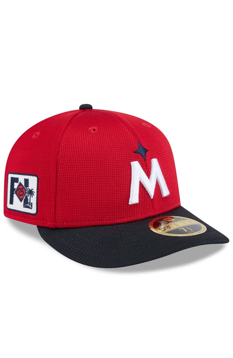 New Era Men's New Era  Red/Navy Minnesota Twins 2025 Spring Training Low Profile 59FIFTY Fitted Hat, Main, color, Red