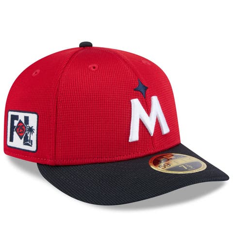 Men's New Era  Red/Navy Minnesota Twins 2025 Spring Training Low Profile 59FIFTY Fitted Hat