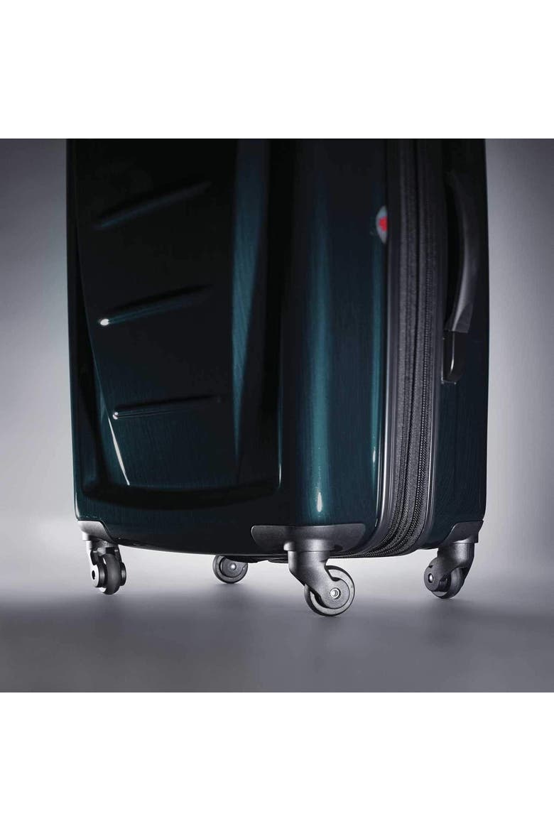 Winfield 2 Hardside Expandable (20"/24"/28") 3 Piece Spinner Luggage Set, Alternate, color, Teal
