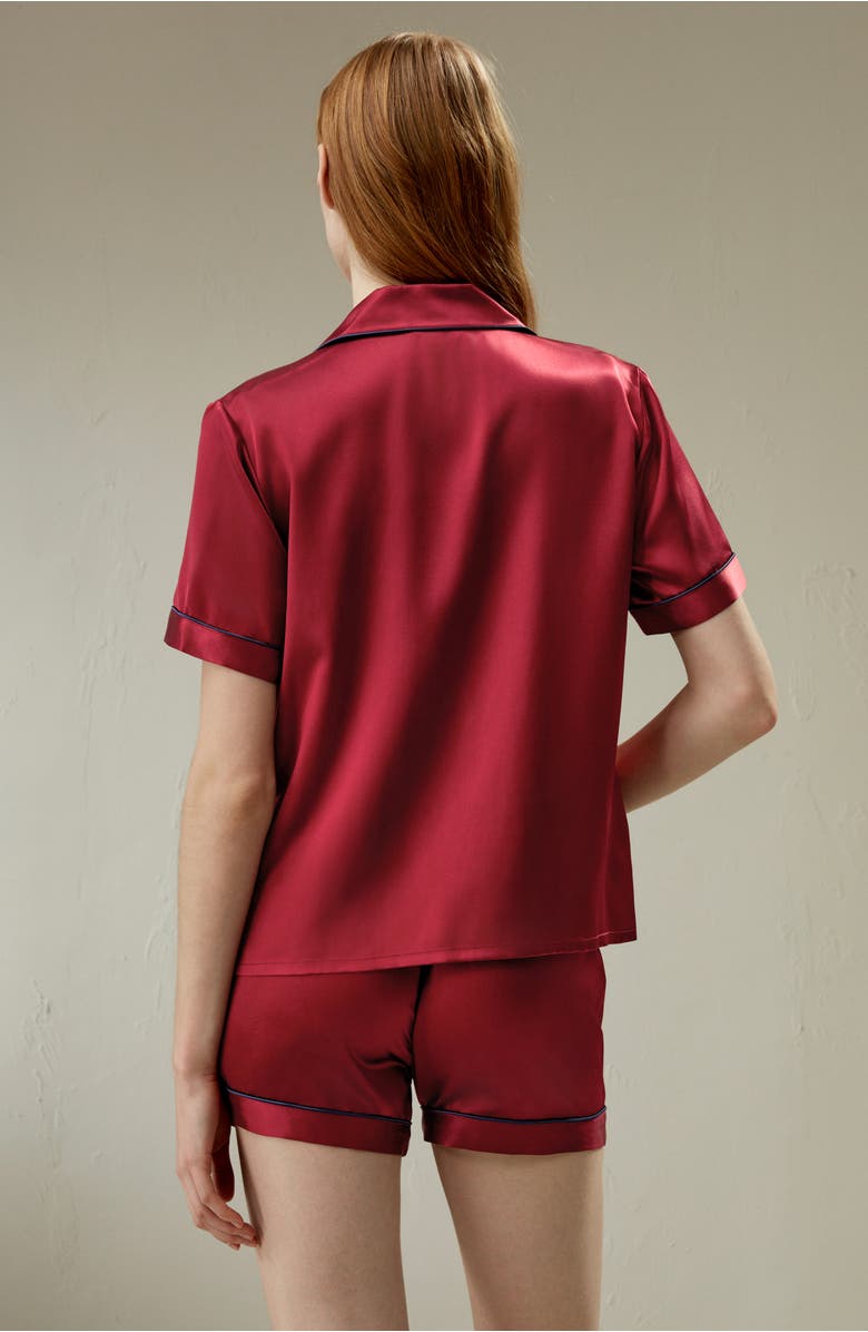 Lilysilk 22 Momme Summer Short Silk Pajama Set, Alternate, color,