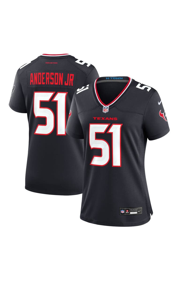 Nike Women's Nike Will Anderson Jr. Navy Houston Texans Game Jersey, Main, color, Navy