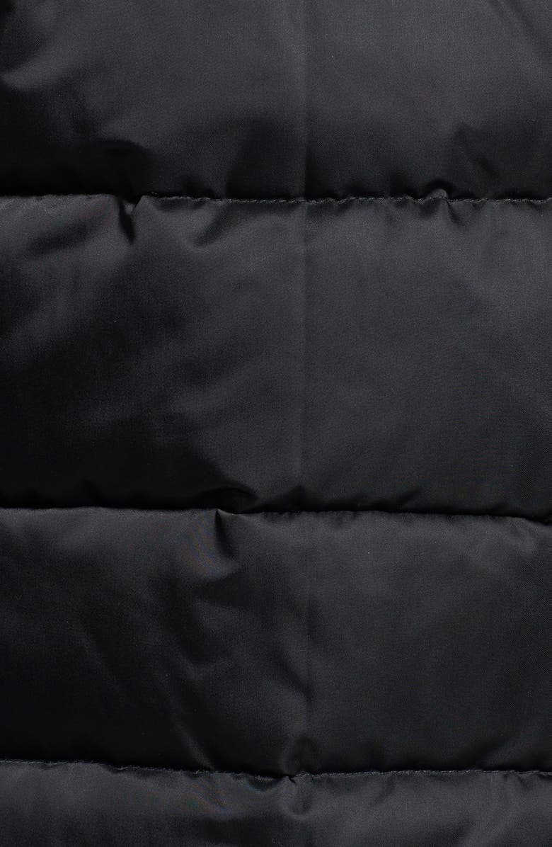 aB Oversize Collar Asymmetrical Down Coat, Alternate, color,