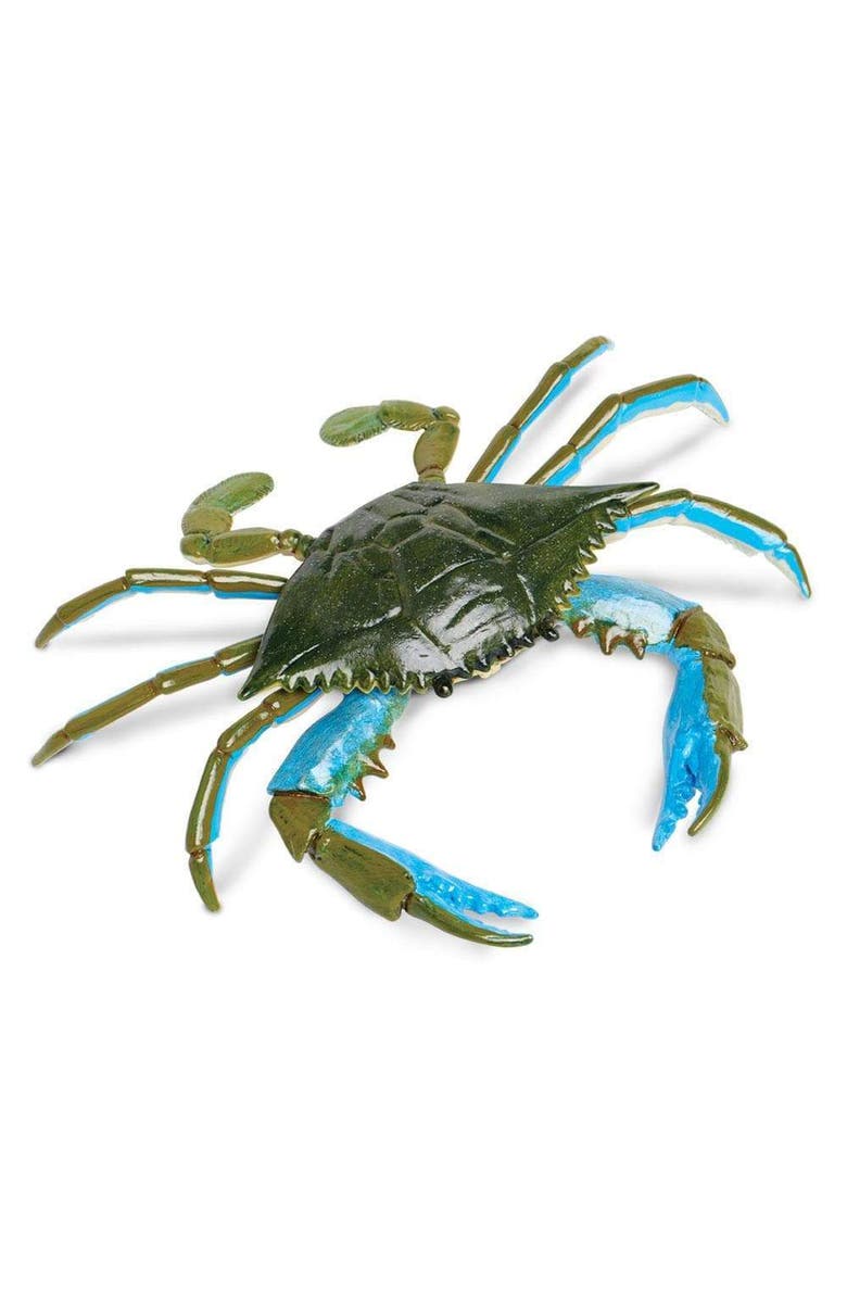 Safari Ltd. Blue Crab Toy, Main, color, NO COLOR