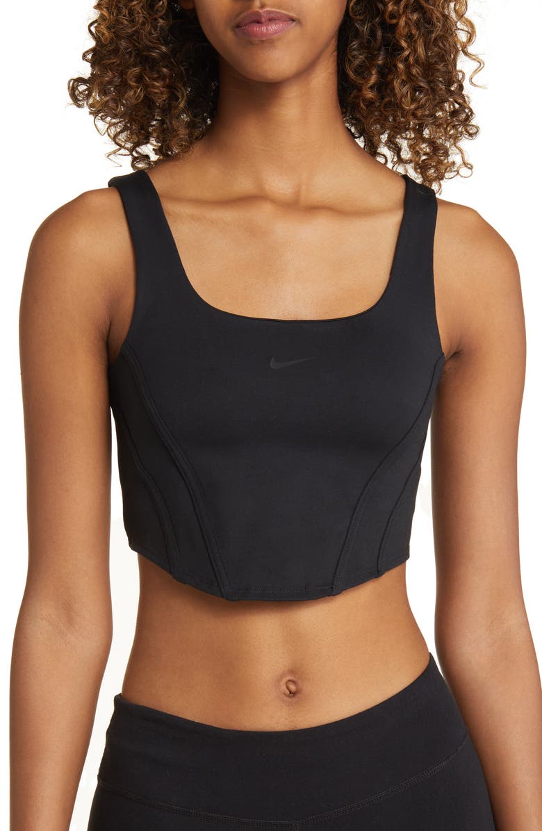 Nike Sportswear Light Support Corset Bra, Main, color, 
