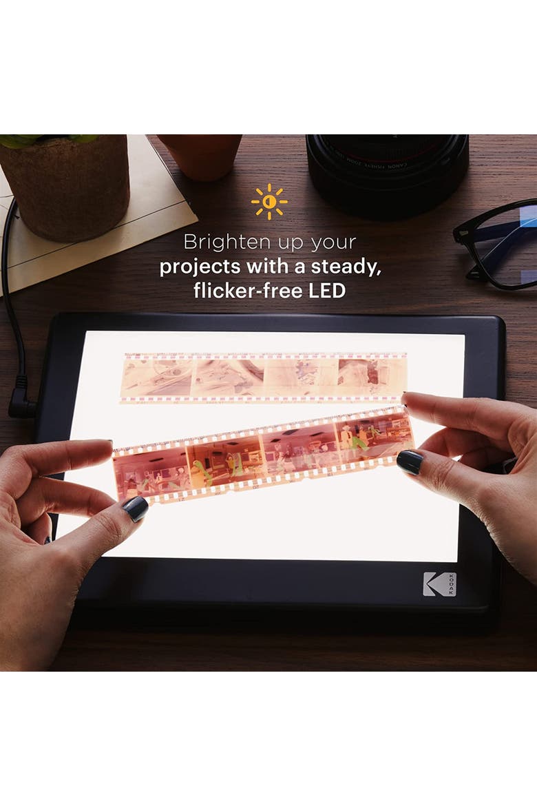 LED Light Box 12x8 in, Alternate, color, Black