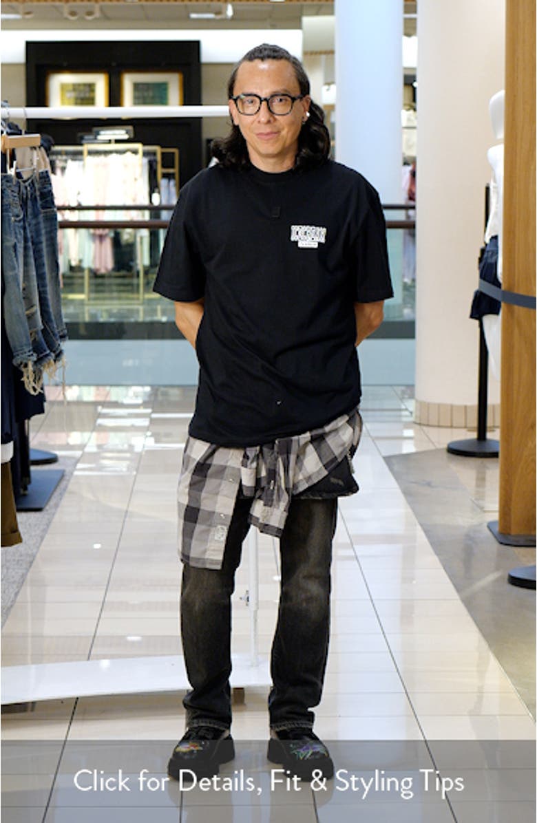 Explosion Oversize Graphic T-Shirt, sales video thumbnail