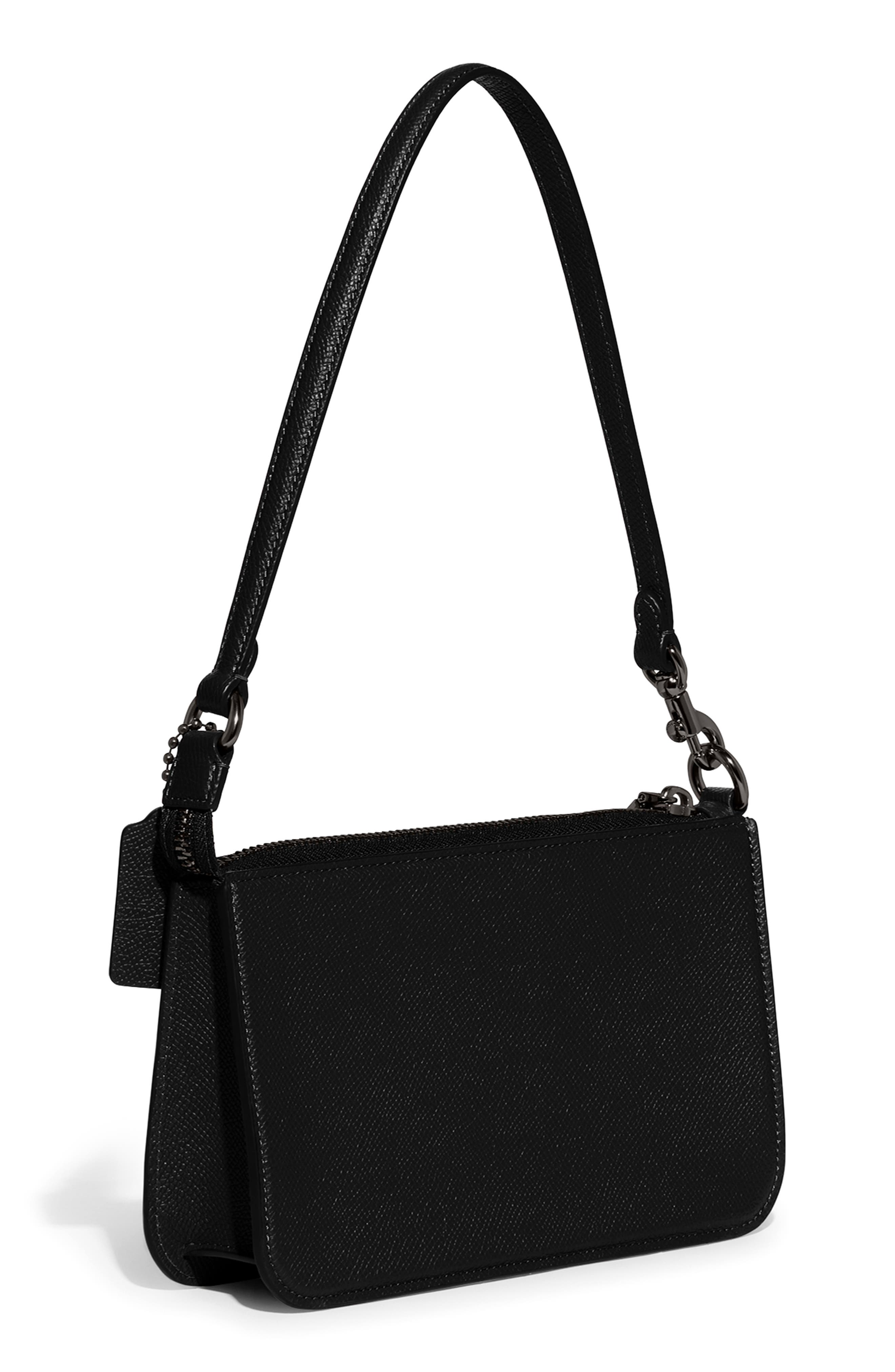 COACH Crossgrain Leather Convertible Shoulder Bag, Alternate, color, 