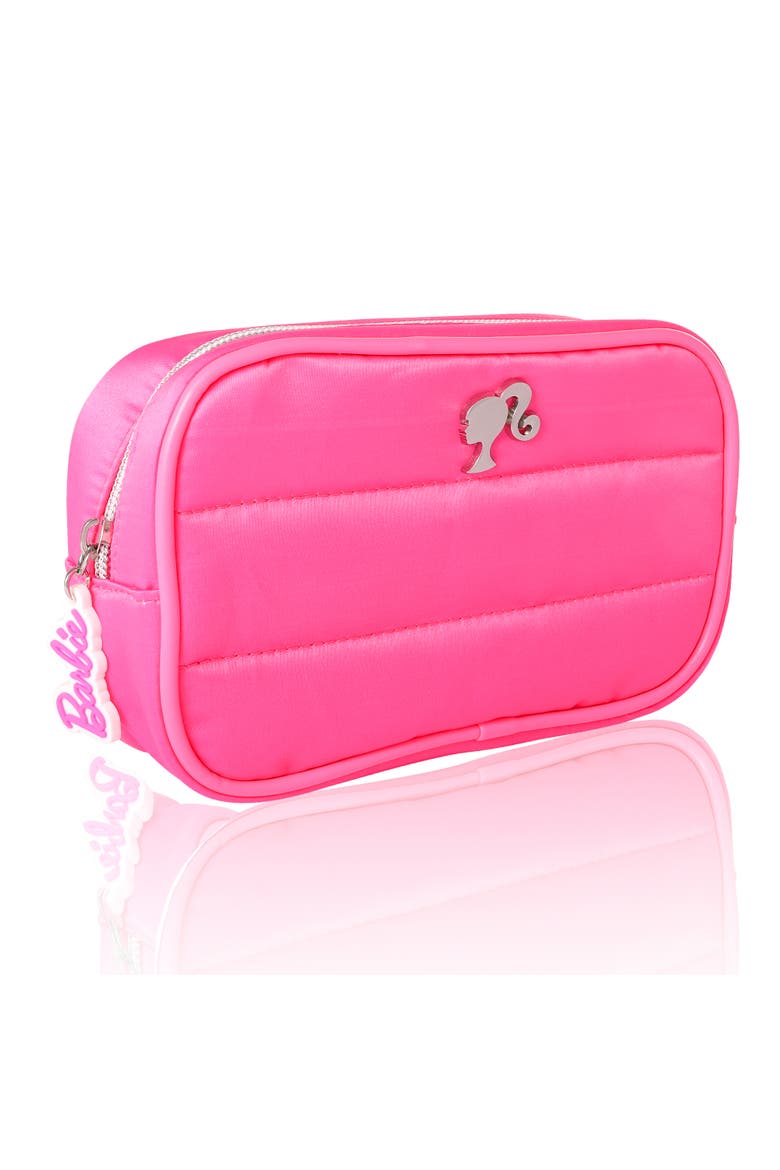 Camera Bag Shape Cosmetic Bag, Main, color, Pink