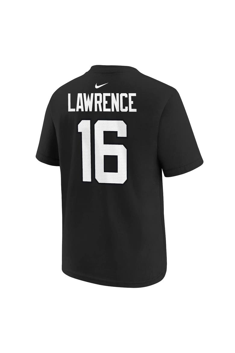 Youth Nike Trevor Lawrence Black Jacksonville Jaguars Player Name & Number T-Shirt, Alternate, color, Black