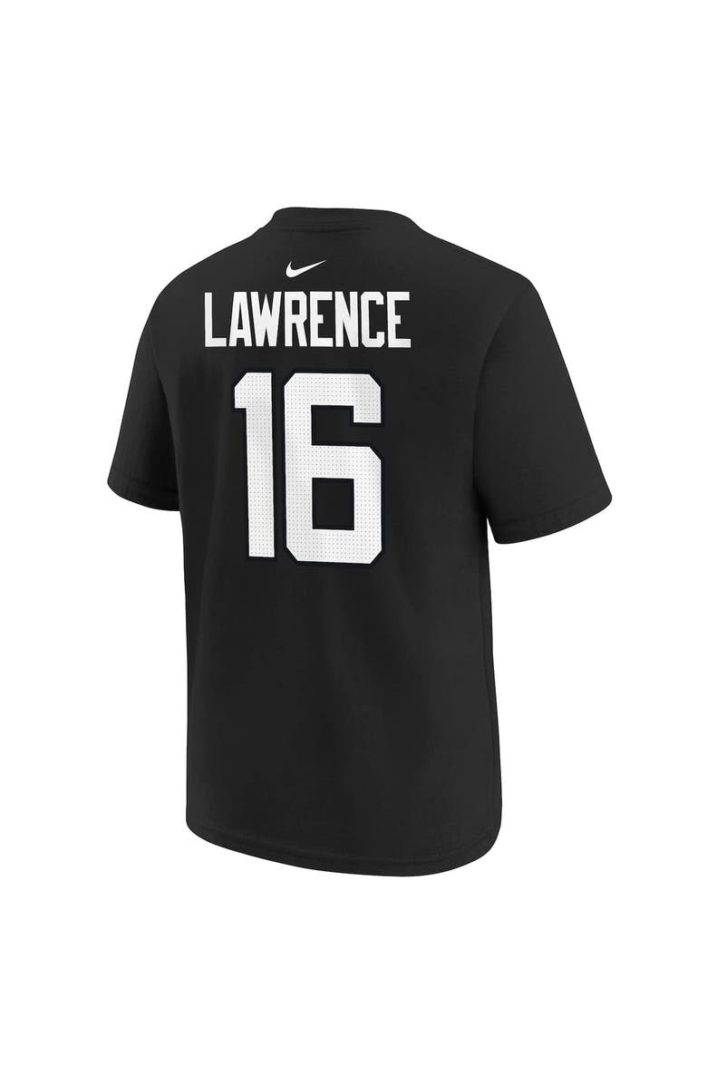 Nike Youth Nike Trevor Lawrence Black Jacksonville Jaguars Player Name & Number T-Shirt, Alternate, color, Black
