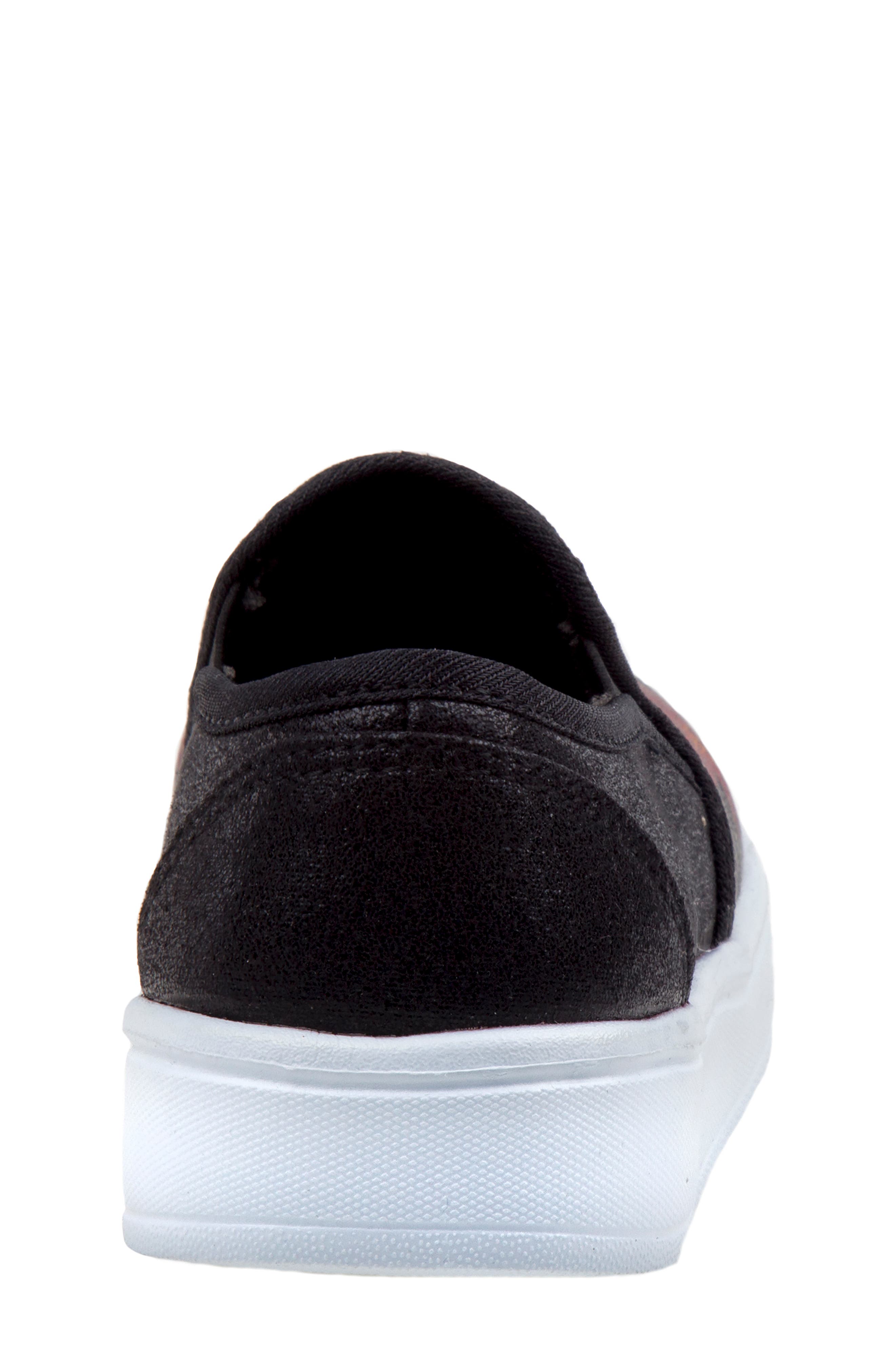 Kensie Girl Floral Slip-On Sneaker, Alternate, color, 