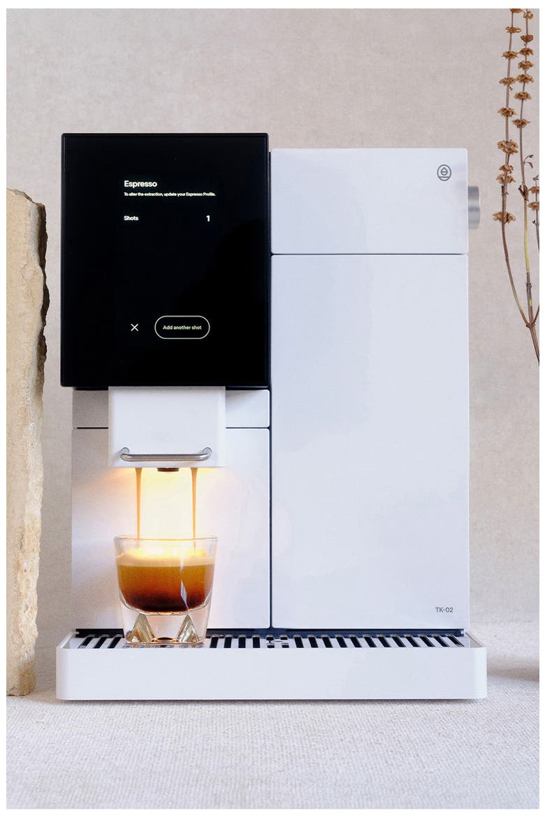 TK-02 Automatic Espresso Machine, Alternate, color, WHITE
