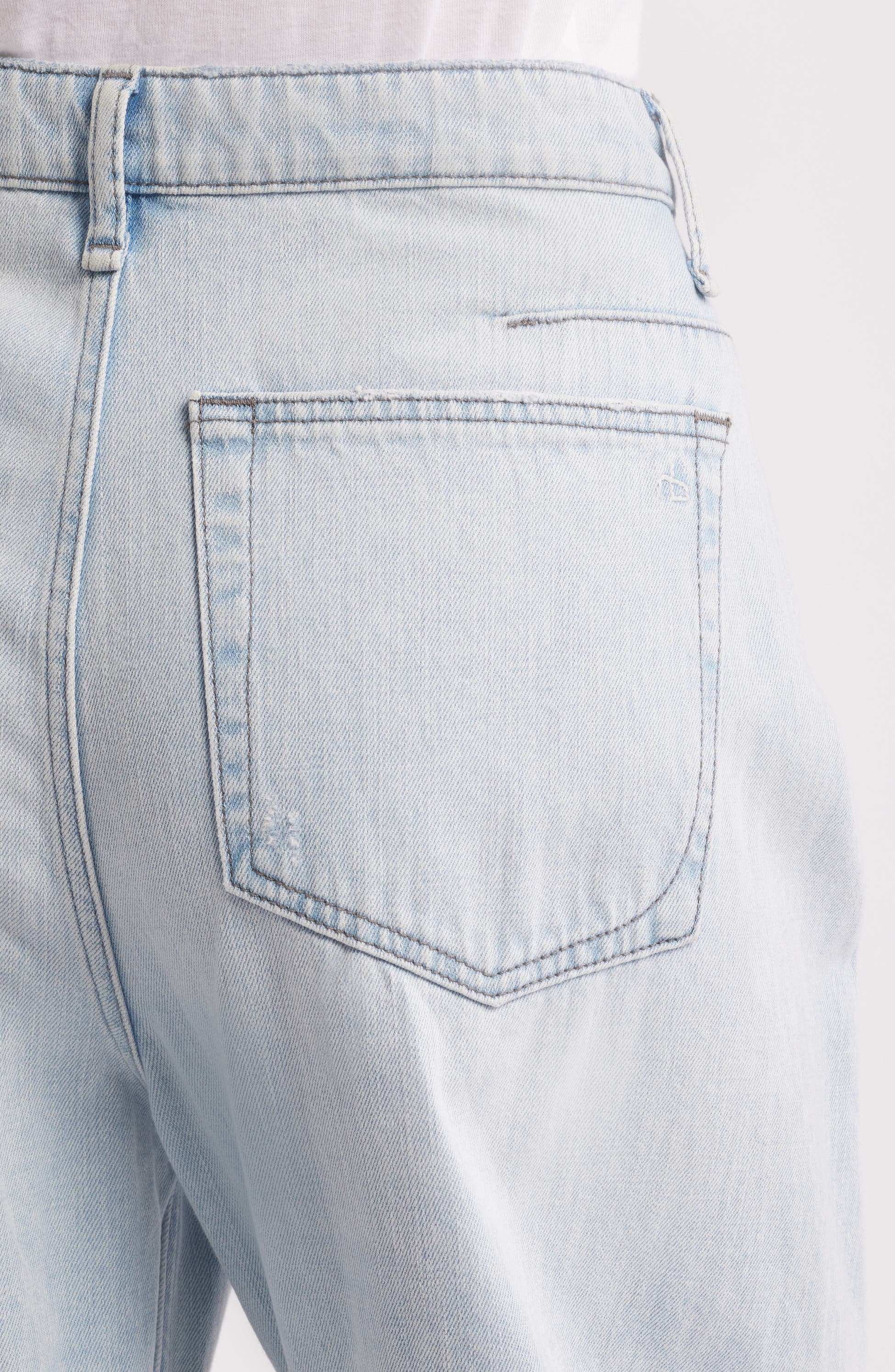 Charlie High Waist Crop Barrel Jeans
