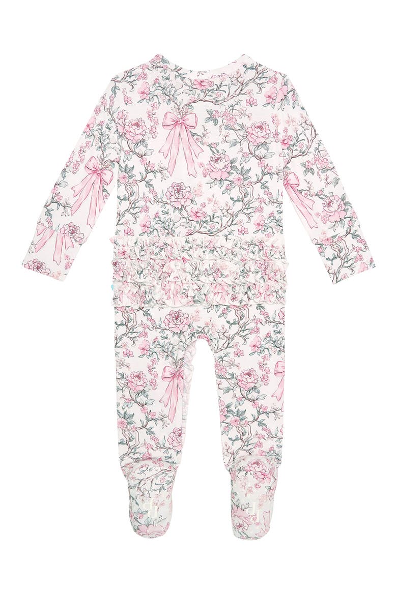 Ruffle Footie, Alternate, color, LIGHT/ PASTEL PINK