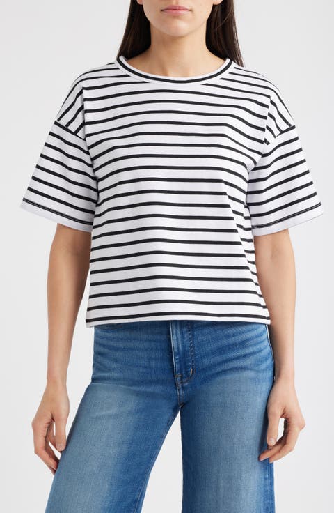 Everyday Boxy Cotton Crop T-Shirt