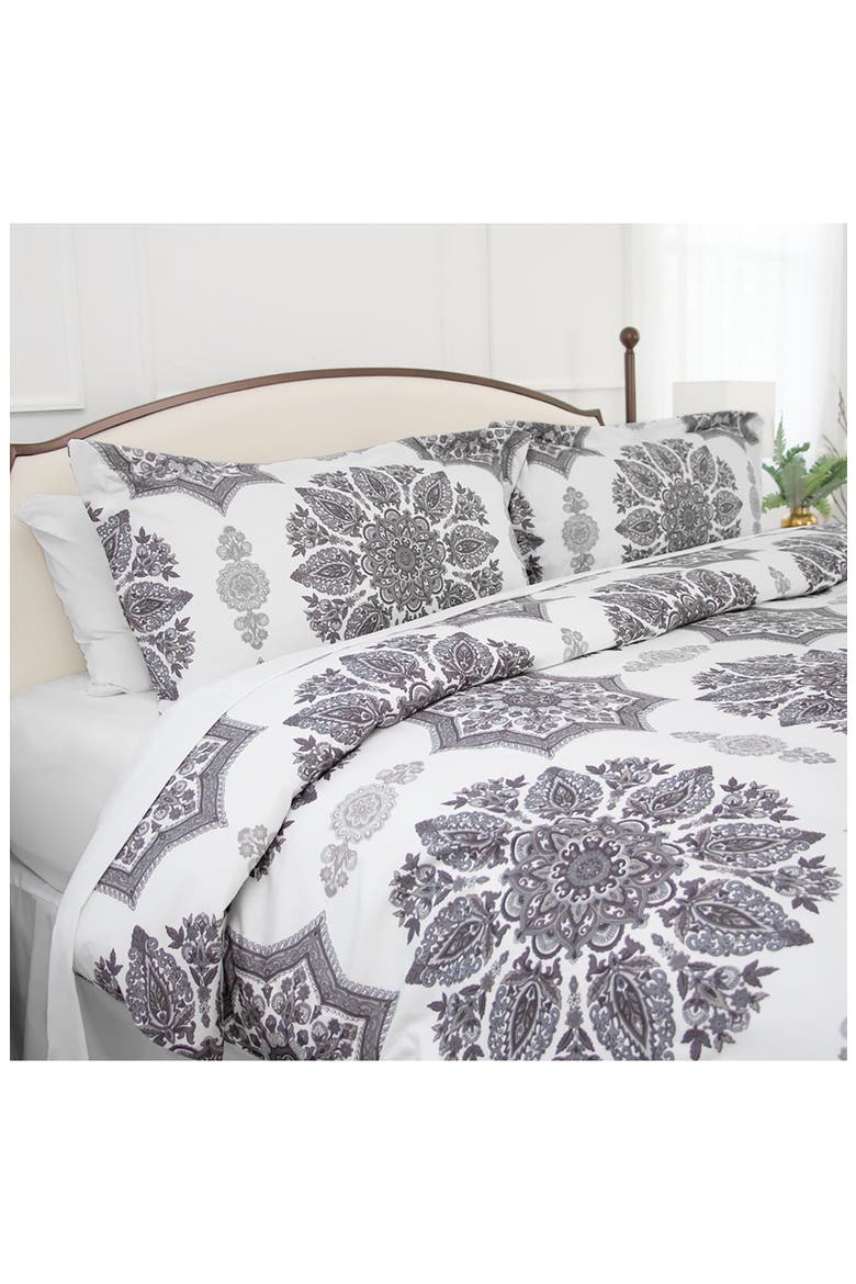 Luxury Collection Comforter Set, Alternate, color, GREY