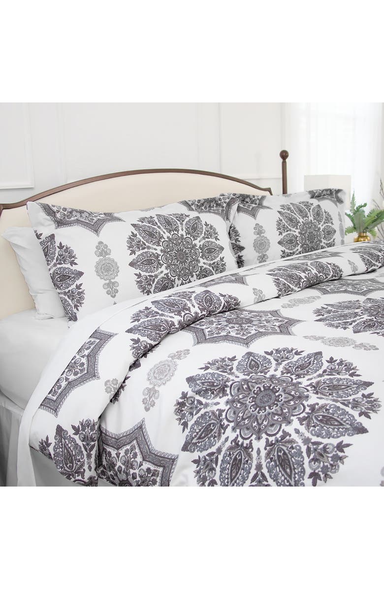 SOUTHSHORE FINE LINENS Luxury Collection Comforter Set, Alternate, color, Grey