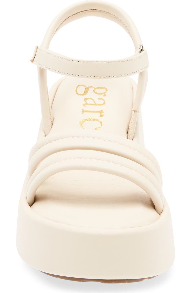 Pedro Garcia Vhava Platform Wedge Sandal, Alternate, color, Macadamia Nappa