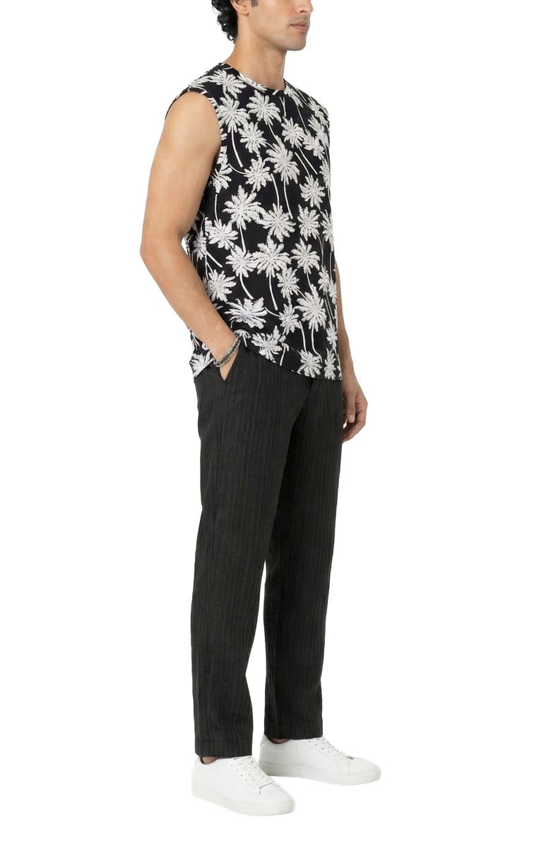AREA STARS Eden Top, Alternate, color, Black White Palm
