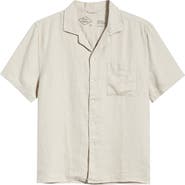 ALEX CRANE Organic Linen Camp Shirt
