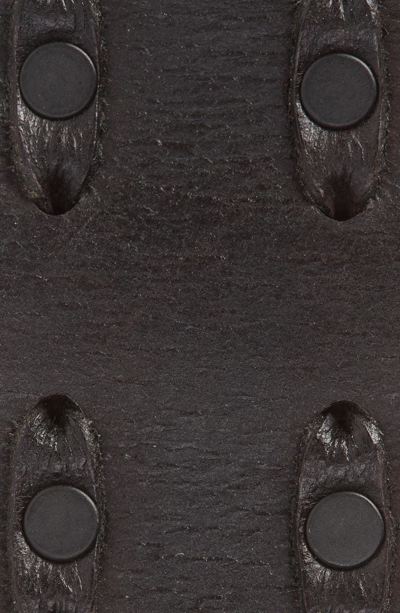 AllSaints Studded Lace Belt, Alternate, color,