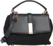 Anne Klein Small Faux Leather Top Handle Bag