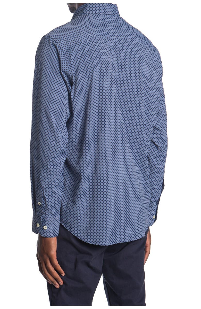 Bugatchi Woven Button-Up Shirt, Alternate, color, 
