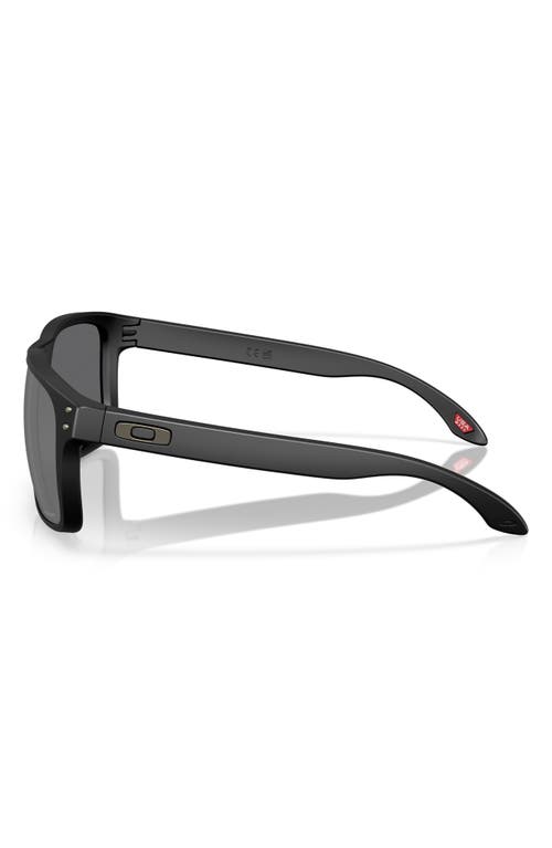 Oakley Prizm™ Grey Everyday 61mm Rectangular Sunglasses In Matte Black Prizm Black