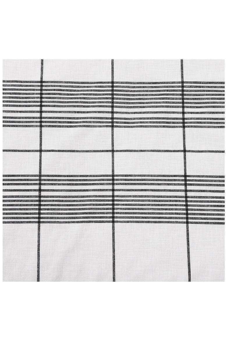 Brooklyn Heights Stripe Duvet Cover & Shams Set, Alternate, color, WHITE/GREY