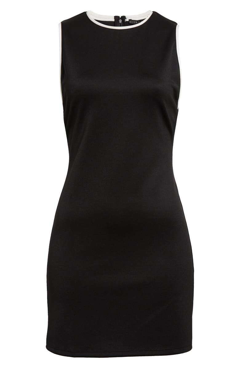 Alice + Olivia Edris Sleeveless Minidress, Alternate, color,